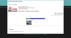 Desktop Screenshot of apluspestandlawn.com